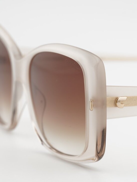 CARRERA 3030/S 0SZJ HA Sunglasses Ivory Square Frame, Brown Lenses main image 12